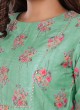 Muslin Floral Printed Kurti Set